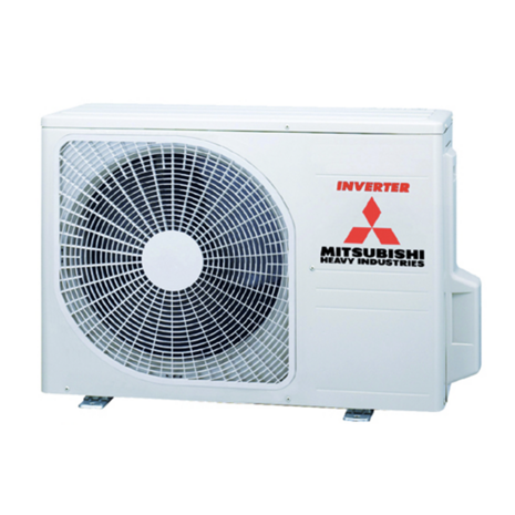 Mitsubishi Heavy Industries 2.5 kW cool & heat